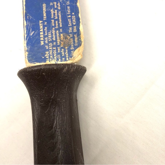 Vintage QuiKut Carve & Serve Knife Double Edged Carving Knife - Picture 10 of 11